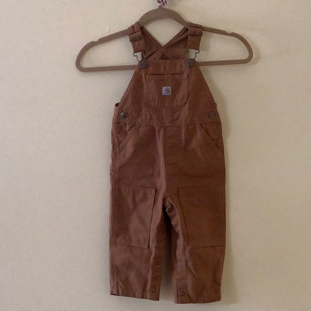 Toddler Carhaart overalls